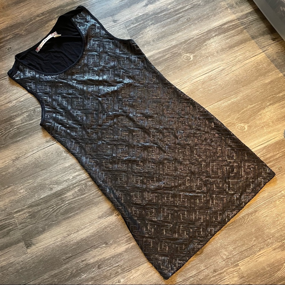 Chelsea & Violet Sequin Front Tank Dress size Medium